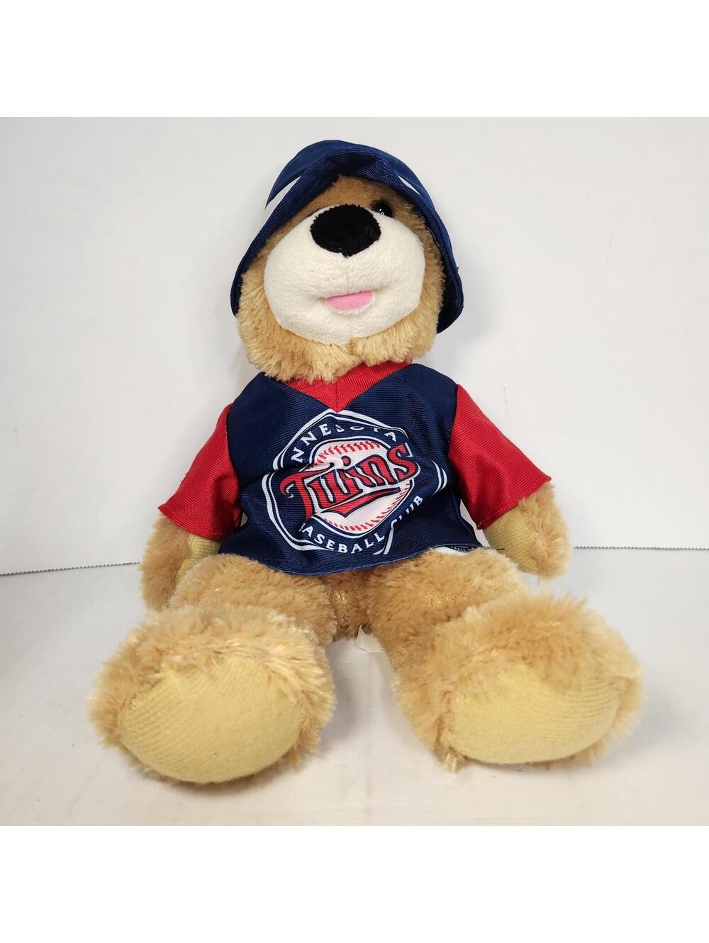 MLB Baseball Good Stuff 2012 Plush Minnesota Twins Bear no rips or holes 13"